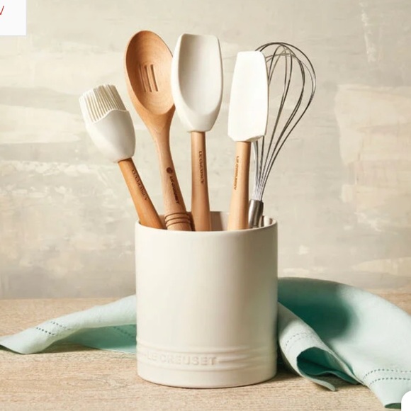 Le Cruset - Signature Utensil Crock in Sea Salt - Picture 9 of 9